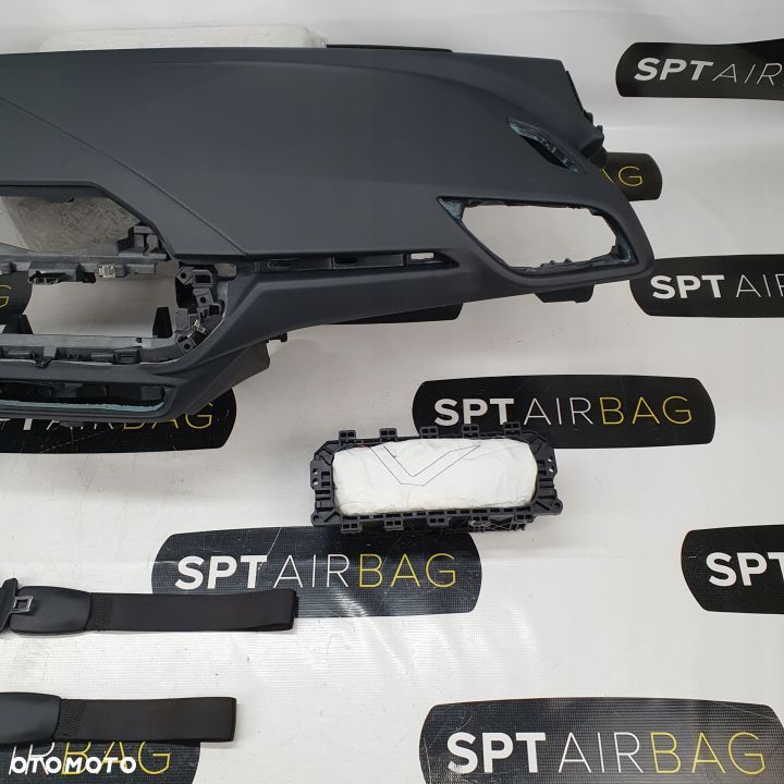 BMW 1 F40 DESKA ROZDZIELCZA KONSOLA KOKPIT PULPIT PODUSZKI AIRBAG AIR BAG PASY KIT SET - 4