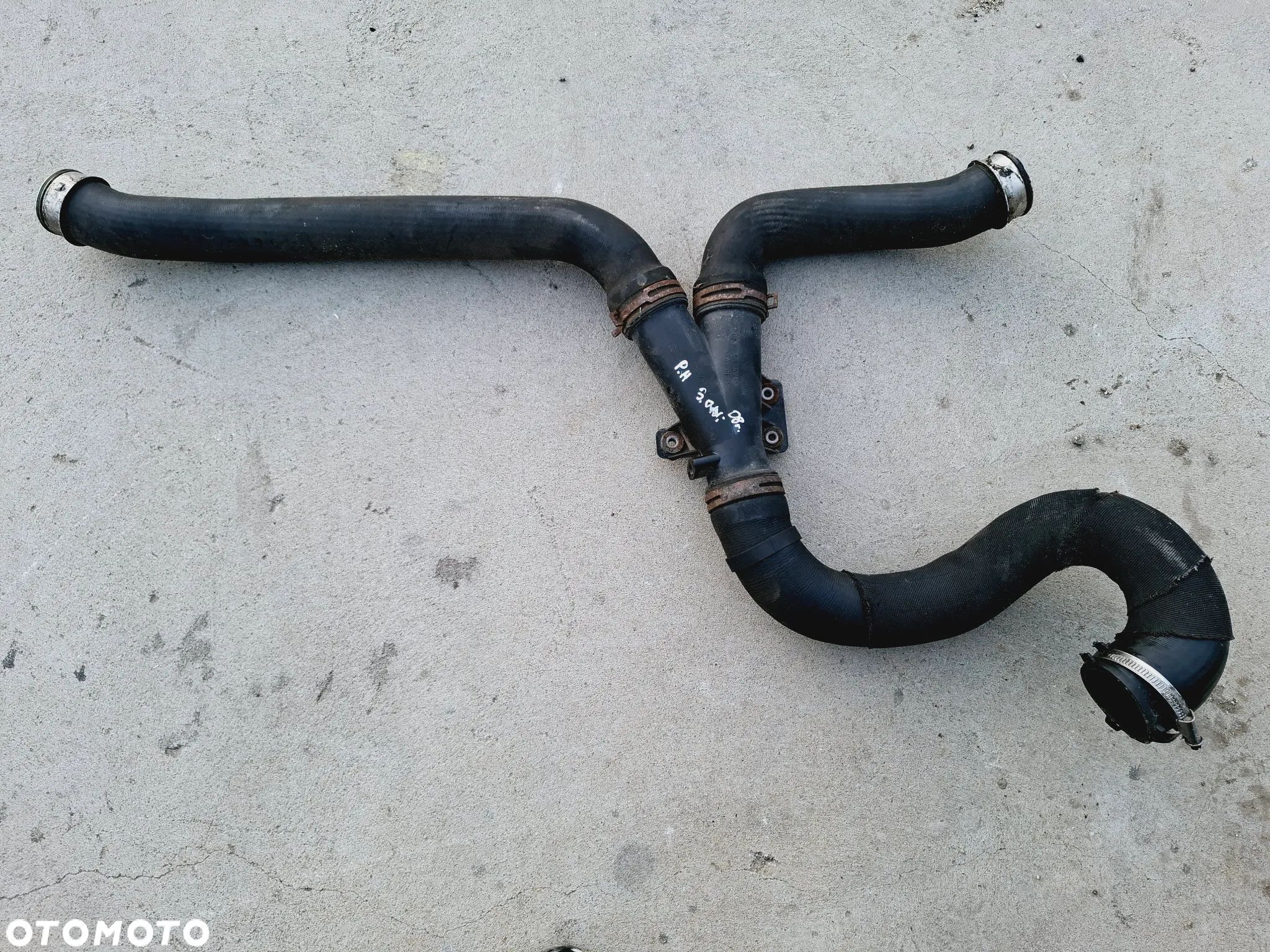 Rura Przewód Przewody Powietrza Komplet 3D0145840L VW Phaeton 3.0TDI - 1
