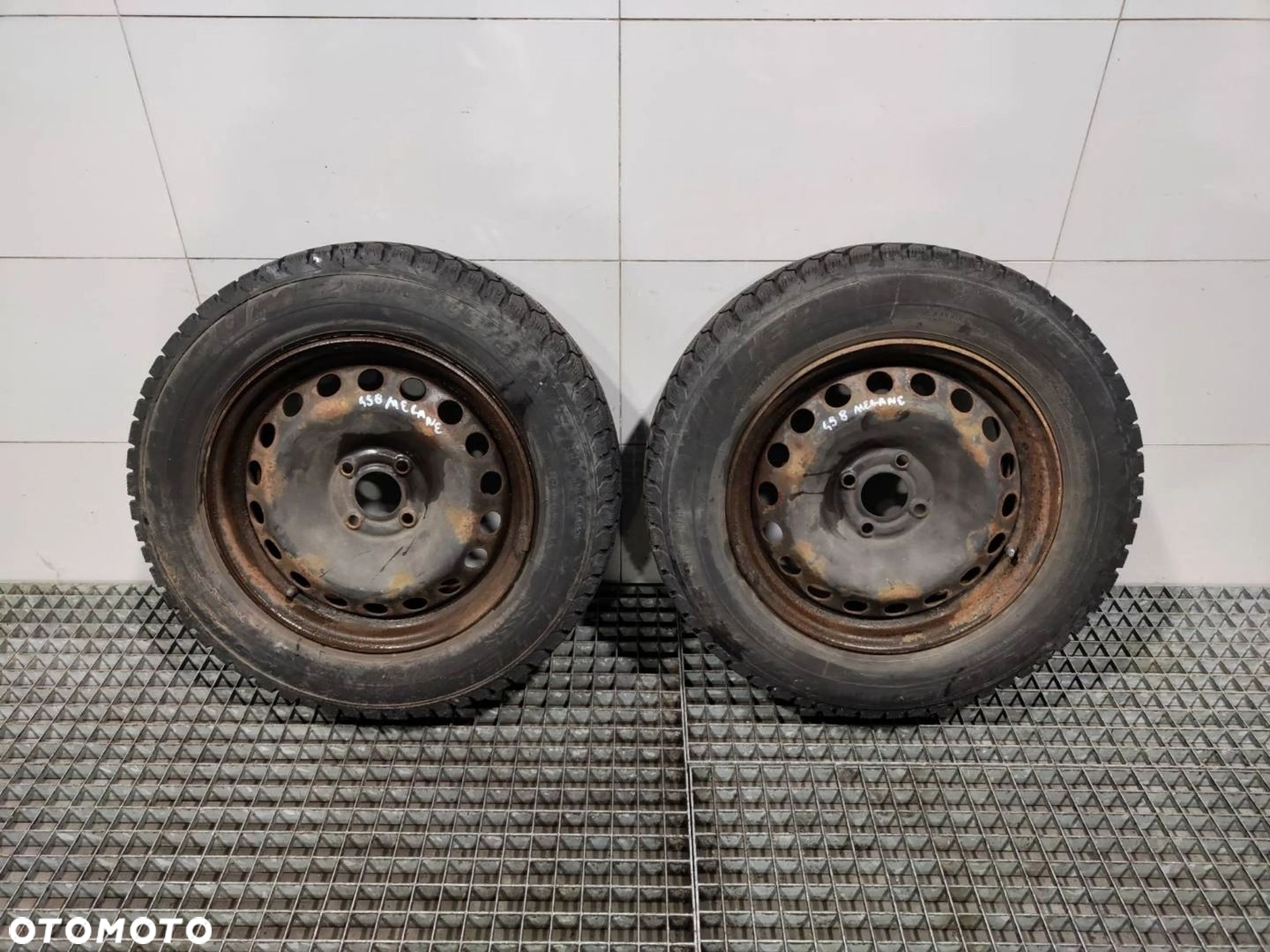4X KOŁA FELGI STALOWE OPONY ZIMOWE 195/65 R15 4X100 RENAULT MEGANE II - 6