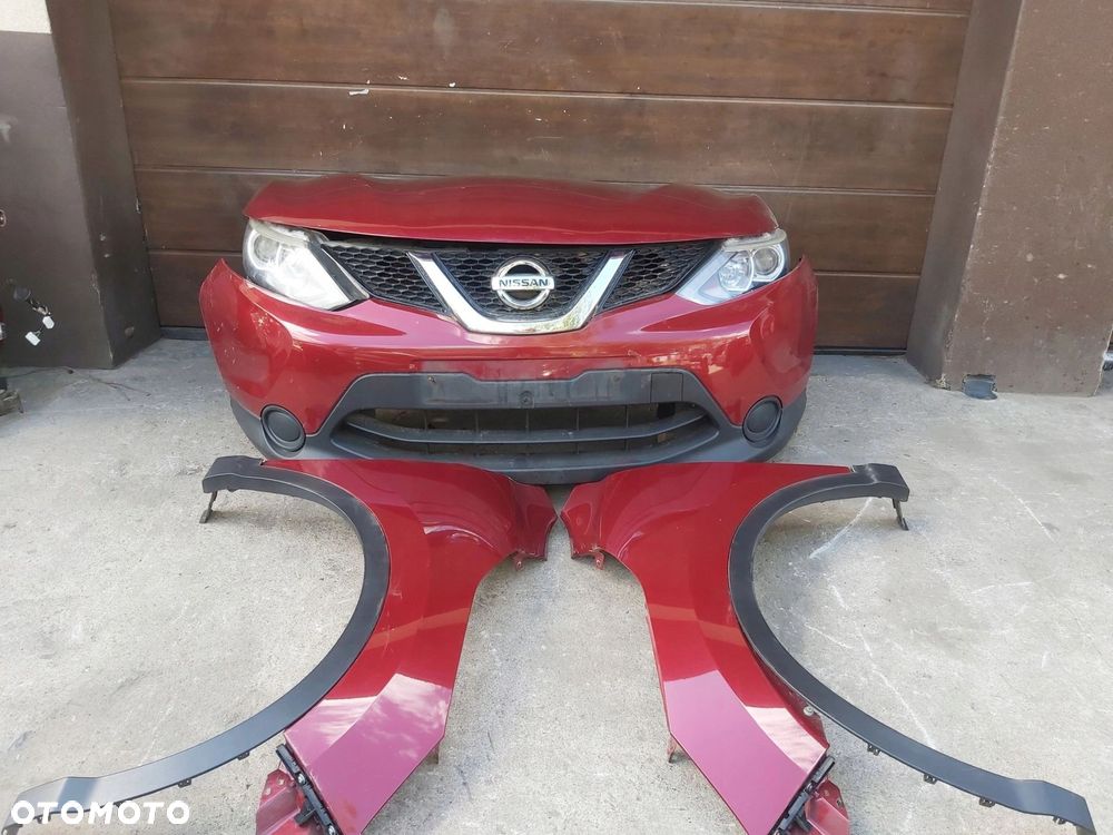 Nissan Qashqai II J11 zderzak lampa pas maska błotnik kompletny przód - 1