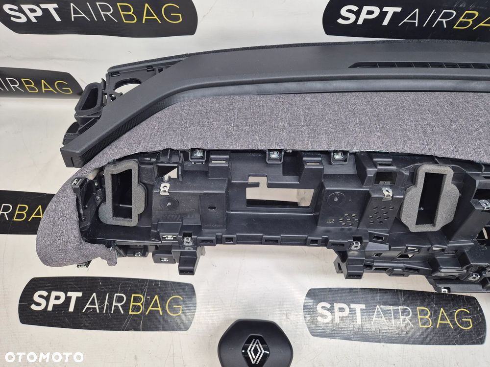 RENAULT MEGANE V 5 E-TECH DESKA ROZDZIELCZA KONSOLA KOKPIT PULPIT PODUSZKI AIRBAG AIR BAG PASY KIT SET - 4