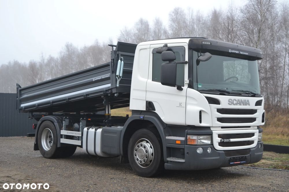 Scania P280 Wywrotka Nowy 3-stronny Wywrot Kiper P320 BLOKADA MOSTU Sprzęg - 8