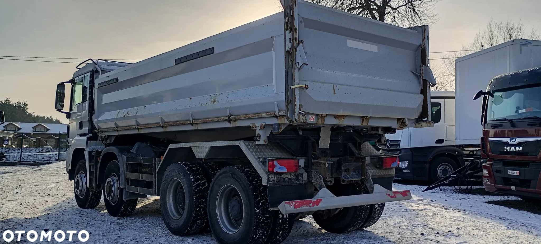 MAN TGS 35,440 8X4 WECHSELSYSTEM KIPER - BETONOMIESZARKA 9m3 - 11