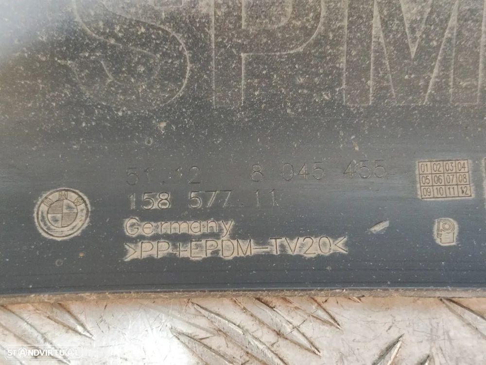 Parachoques traseiro BMW Serie 1 E82 Coupé Pack M com sensores de estacionamento - 9