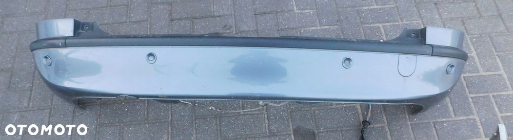 zderzak tył tylny OPEL ZAFIRA A Z163 PDC BŁĘKITNY - 9