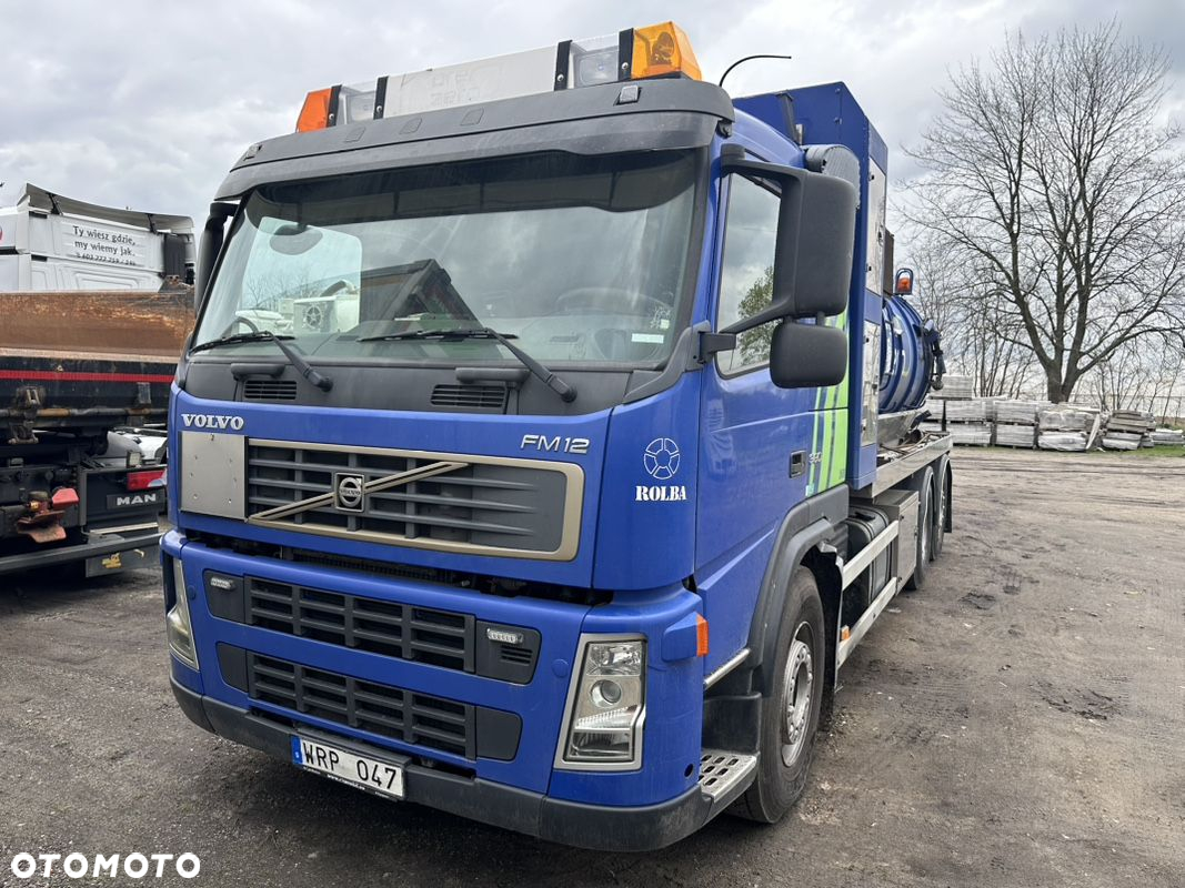 Volvo FM12 380 WUKO szambiarka + podajnik odsysacz do czyszczenia kanalizacji - 5
