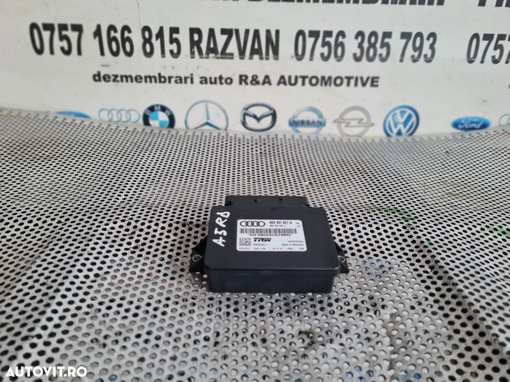 Modul Calculator Frana De Mana Audi A4 B8 Q5 Q3 A5 2.0 Tdi Euro 5 Cod Motor CJC Cutie Automata NYM An 2012-2013-2014-2015 Volan Stanga Dezmembrez Audi A5 Facelift 2.0 Tdi Automat Motor CJC Cutie Automata NYM Volan Stanga Xenon Piele An 2012-2013-2014-2015 - 1