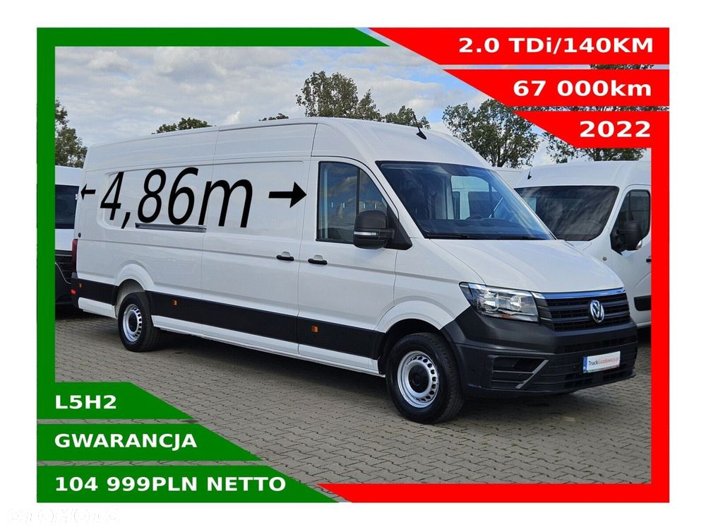 Volkswagen Crafter L5H2 *104999zł NETTO* 2.0TDi/140KM - 1