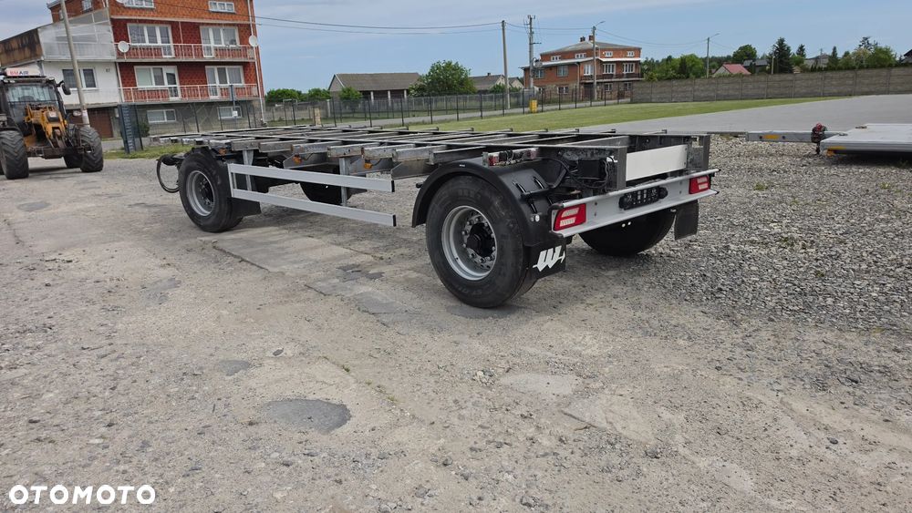 Inny 16.500zł netto PRZYCZEPA 7.10M OCYNK DO ZABUDOWY  OPONY 385/65R22.5 ST.bdb MOŻLIWOŚĆ TRANSPORTU - 4