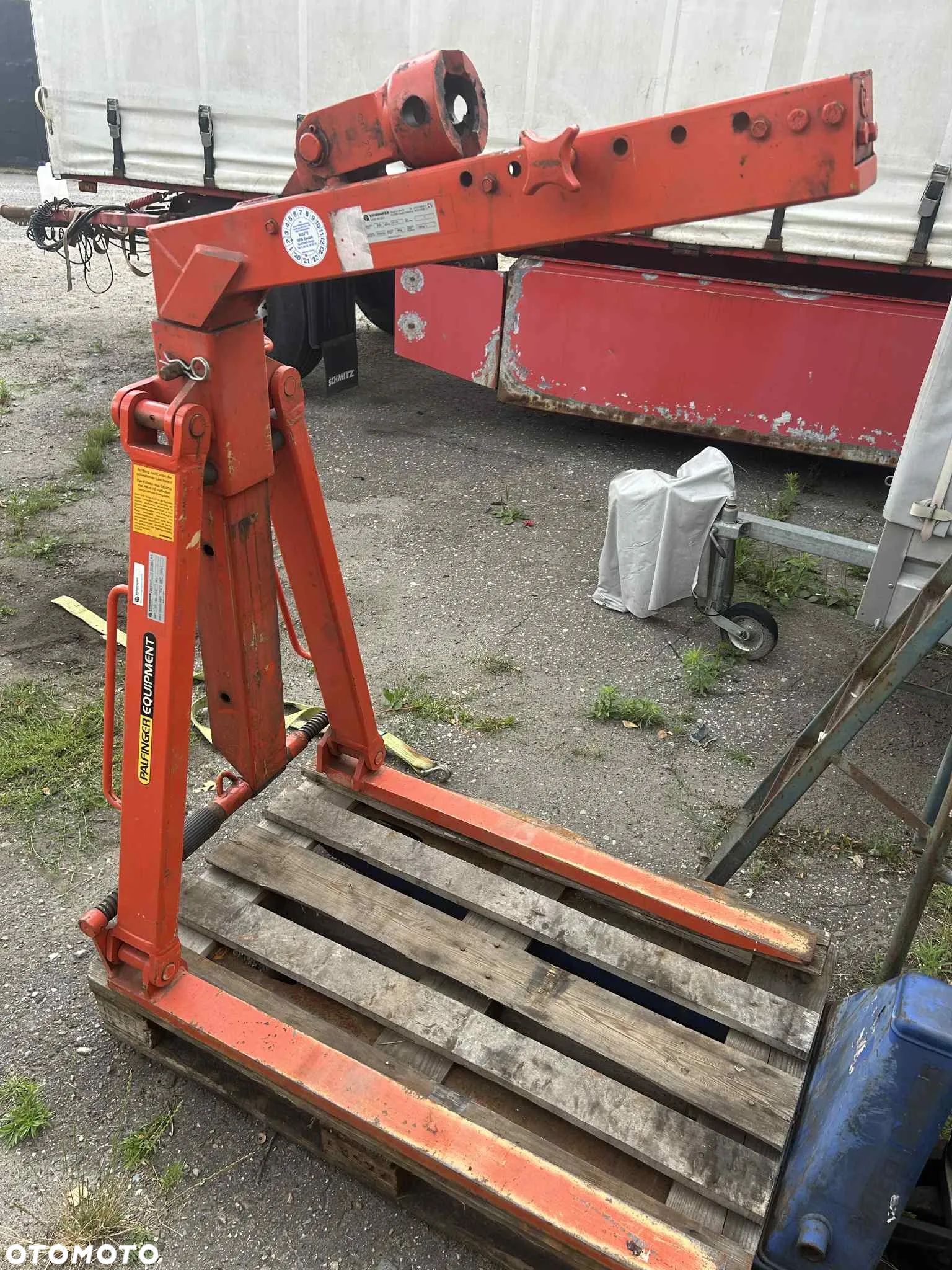 Widły do palet dzwig HDS Palfinger 1500 kg - 1