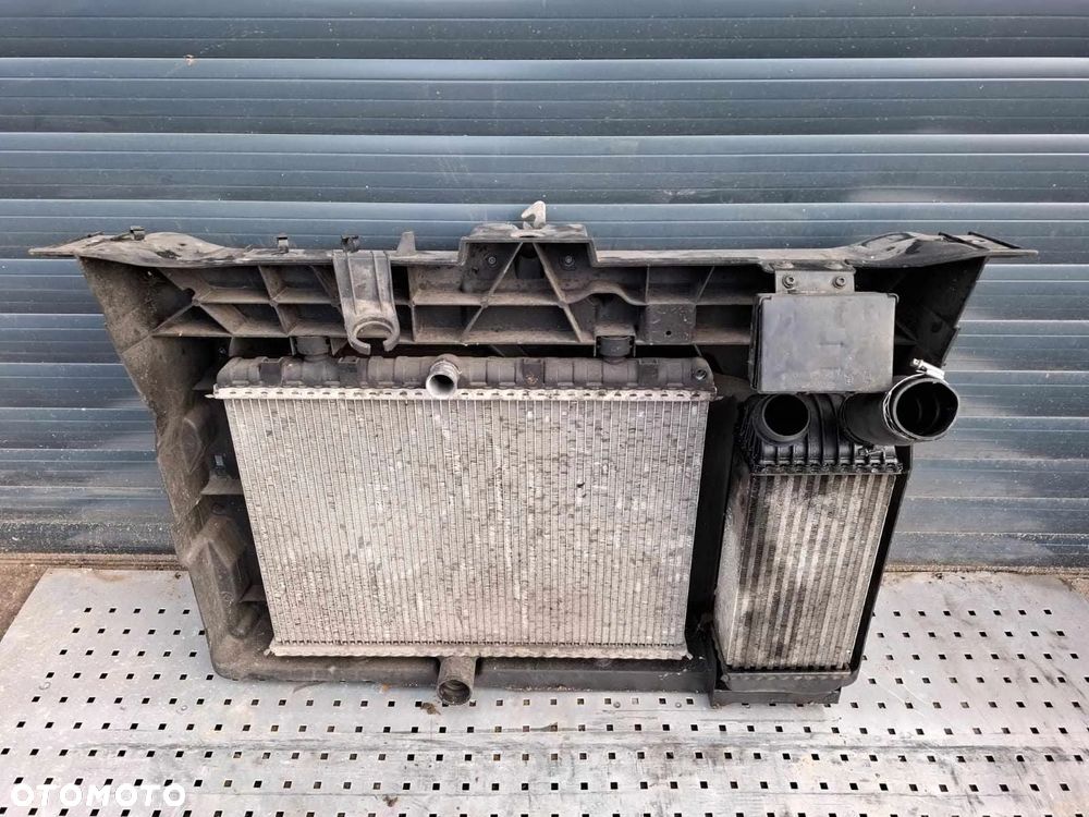 CHŁODNICE KOMPLET CHŁODNIC JUMPY SCUDO II EXPERT 07-16 1,6 HDI PAS PRZEDNI WENTYLATORY - 6