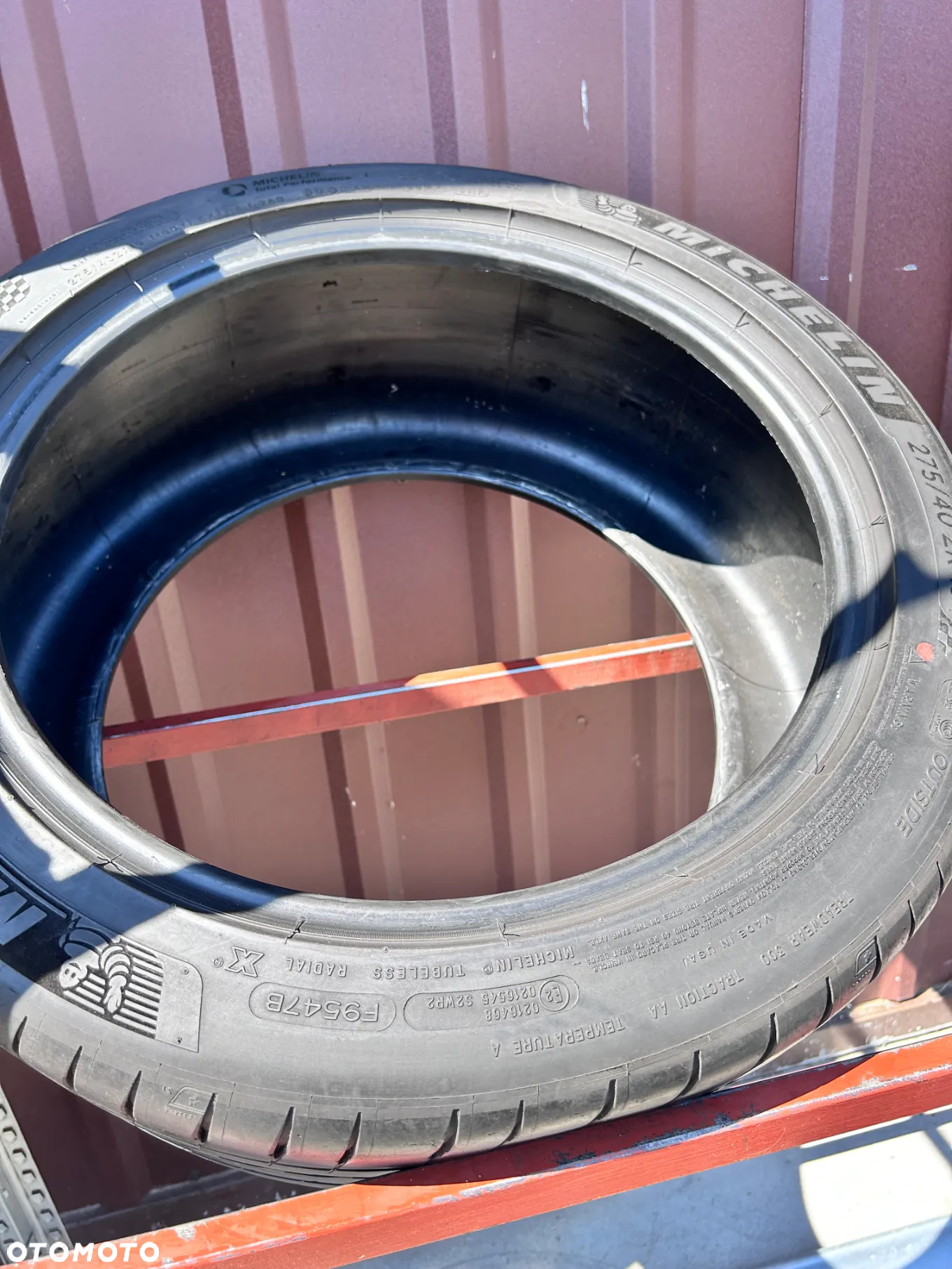 MICHELIN 2x 255/40/ zr 19  100Y  2x275/40/ ZR 19  105Y  XL - 9