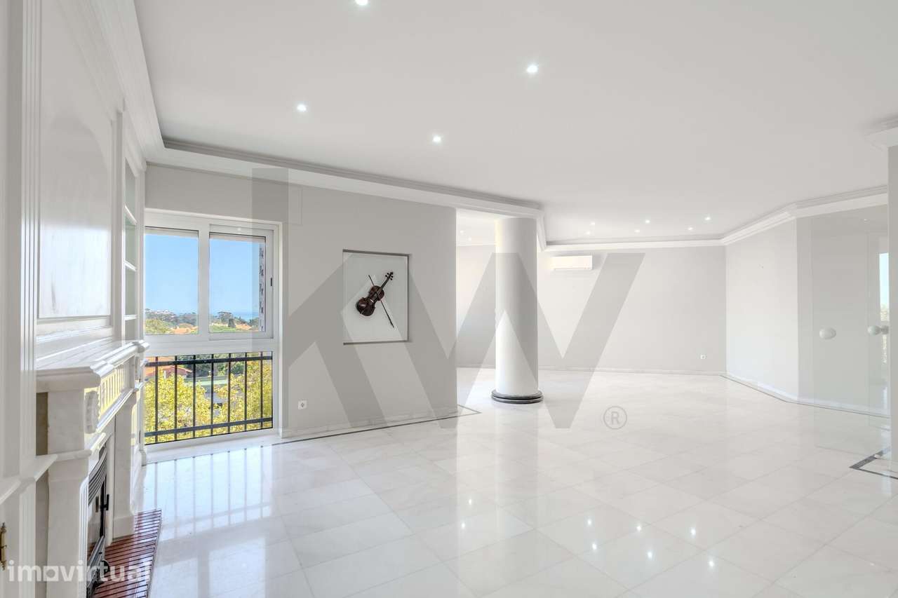 Cascais Apartamento T3 Renovado para arrendamento, Último Piso, Vista - Grande imagem: 5/39