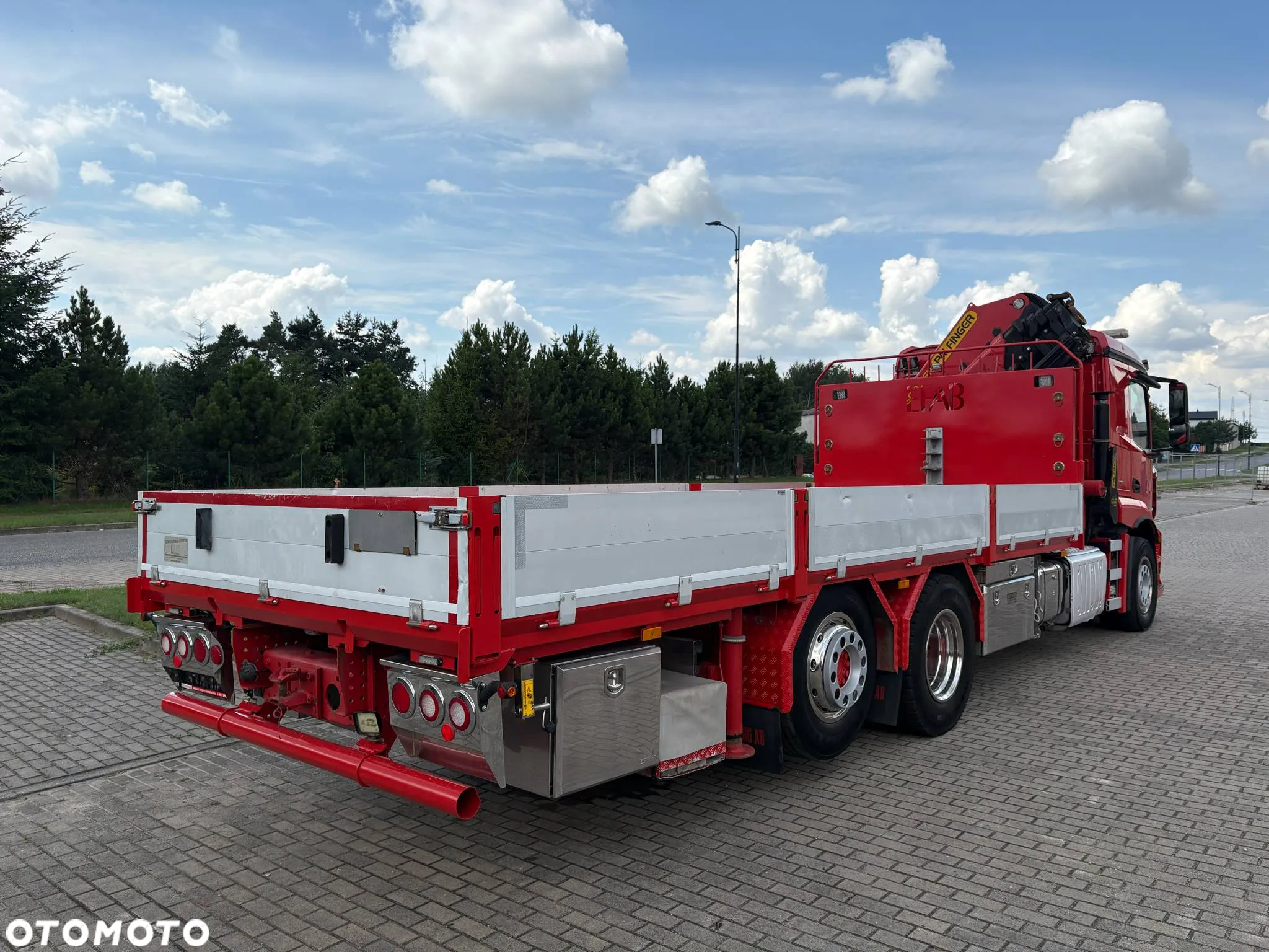 Mercedes-Benz ACTROS 2543 6x2 HDS PALFINGER 26002 ŻURAW CRANE - 4
