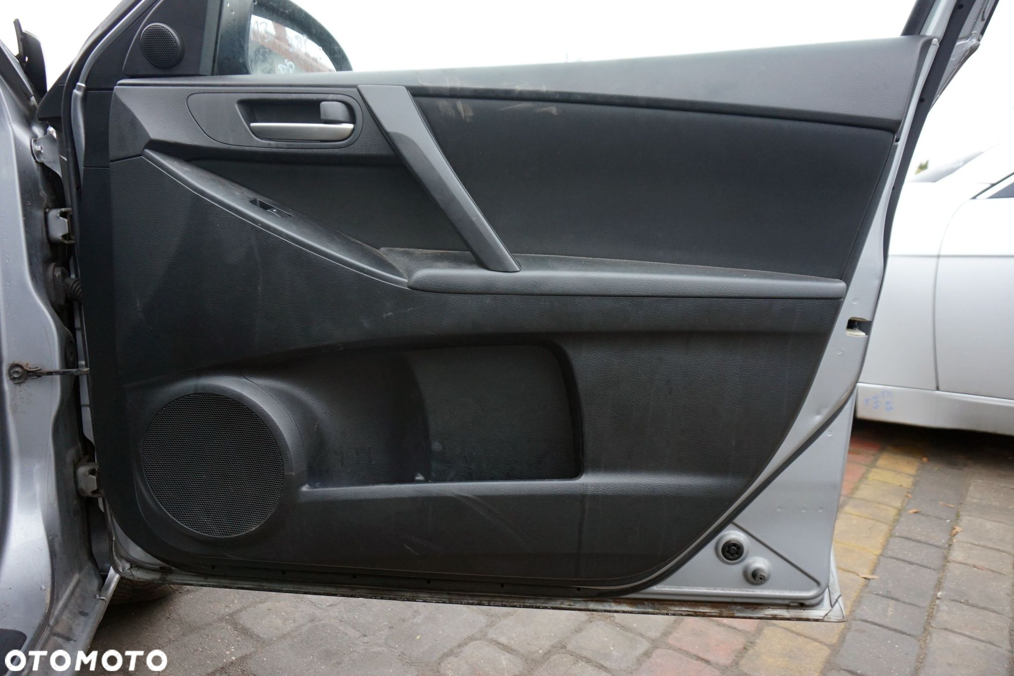 DRZWI PRZEDNIE PRAWE 3 II BL 5D HB 38P  SREBRNY MAZDA 2009-2013 - 8