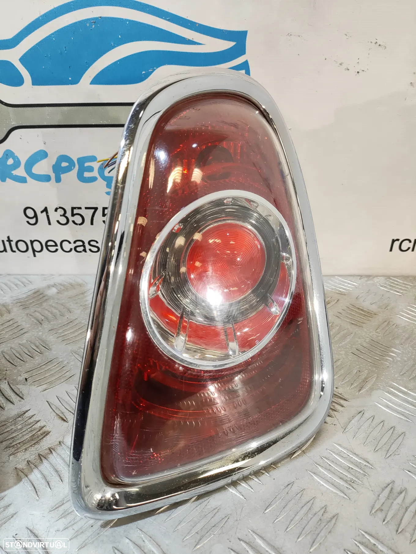 FAROLIM FAROLINS TRASEIRO TRÁS ESQUERDO DIREITO ORIGINAL MINI COOPER R56 LCI FACELIFT 63217255912 7255912 63217255911 7255911 R57 CABRIO LCI R58 COUPE R59 ROADSTER - 3