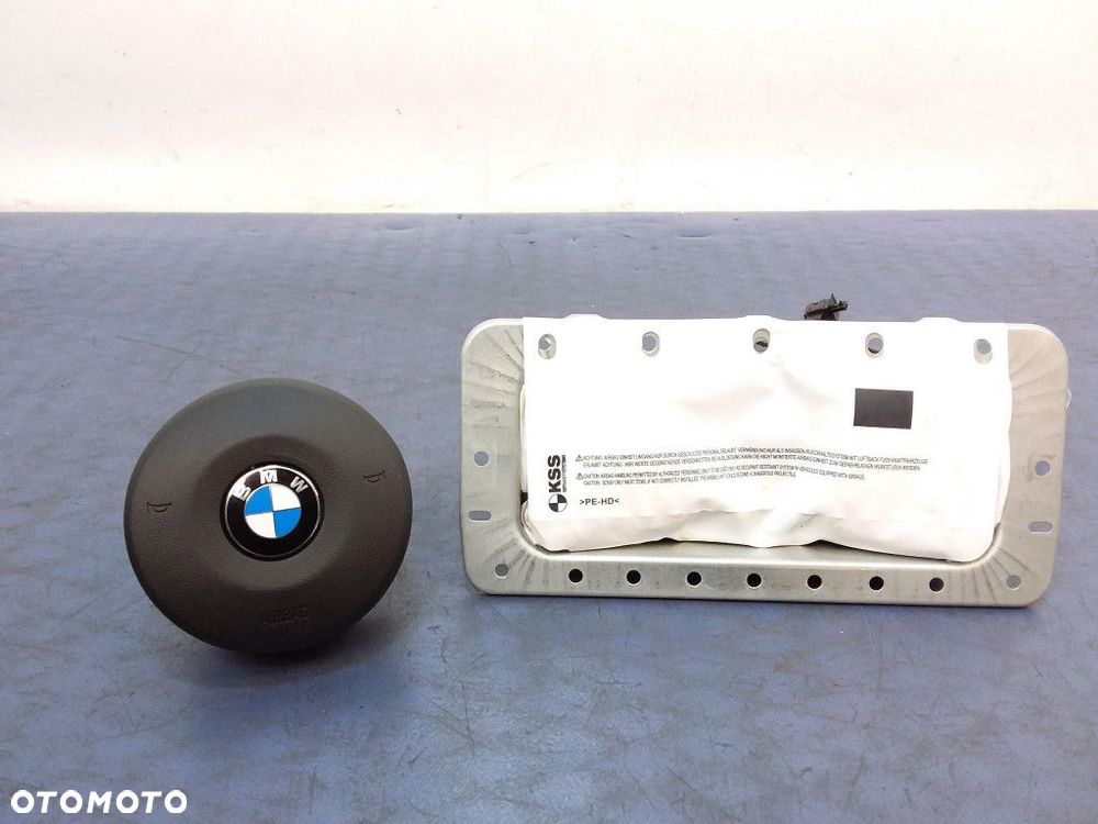 BMW X5M F85 F15 DESKA KONSOLA PODUSZKI SKÓRA HUD - 7