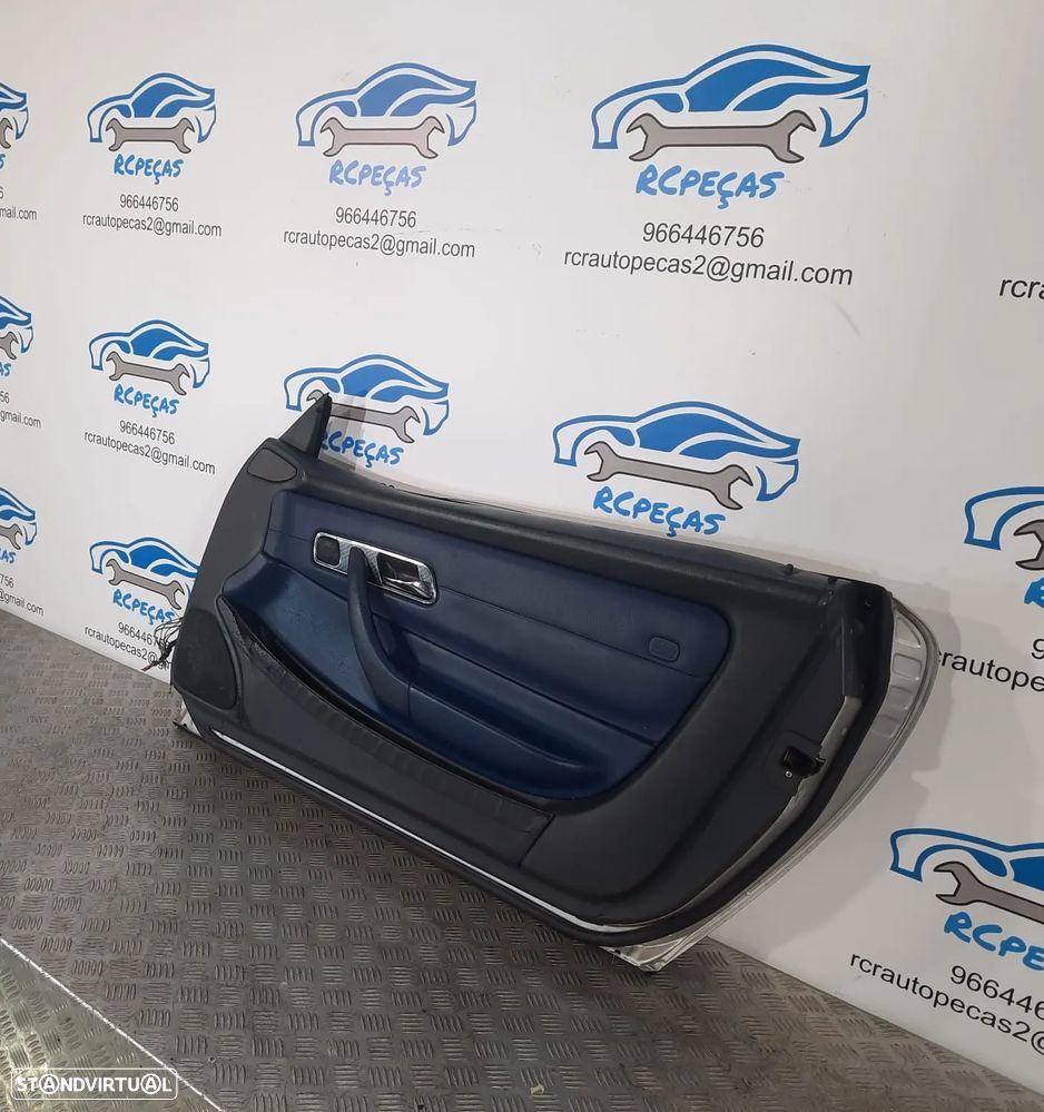 PORTA FRONTAL DIREITA MERCEDES BENZ SLK R170  FECHO ELEVADOR MOTOR PUXADOR VIDRO RETROVISOR RETROVISORES ORIGINAL - 7