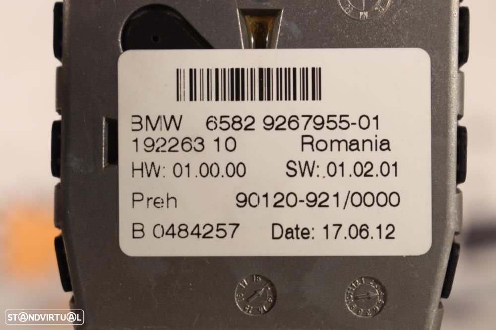 Comando De Navegação Bmw 3 (F30, F80)  65829267955 / 9267955 / 1922631 - 7