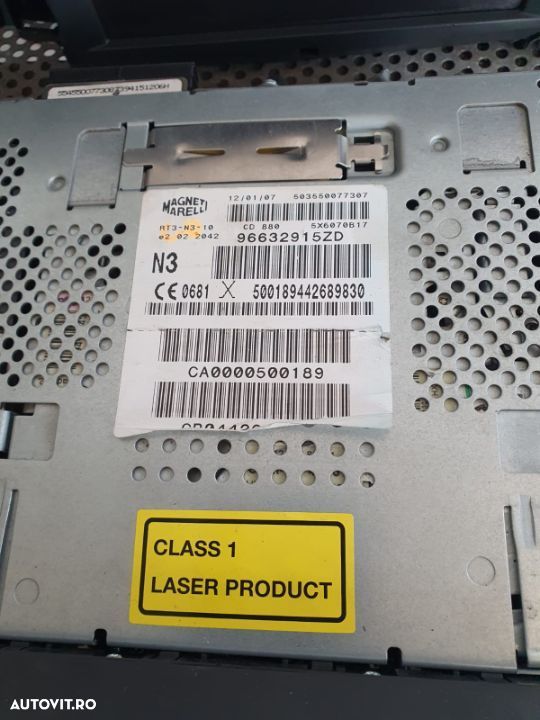 Navigatie Modul Display Navigatie Radio Cd Citroen C6 Model 2006-2012 - 5