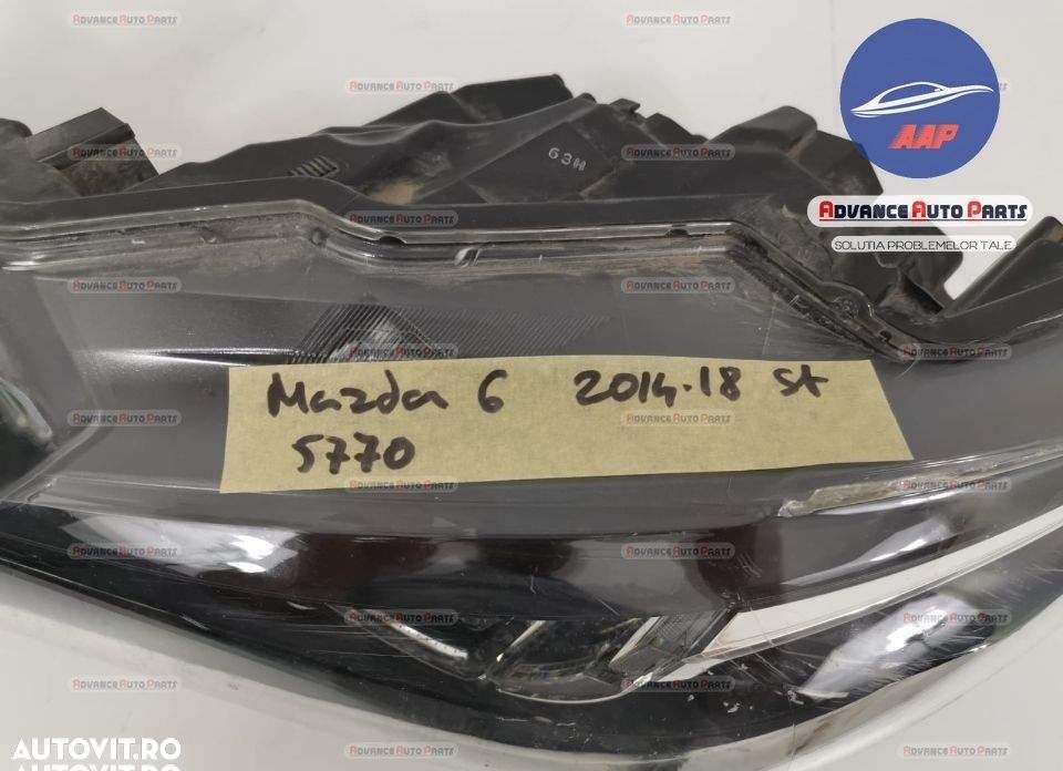 Far stanga full led Mazda  6 GJ facelift 2015 2016 2017 2018 2019 2020 - 9