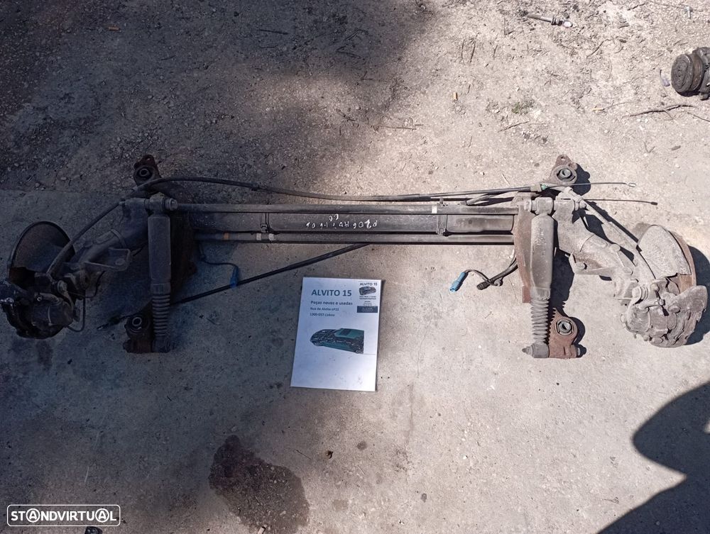 Eixo traseiro Peugeot 206 CC 2006 - 1