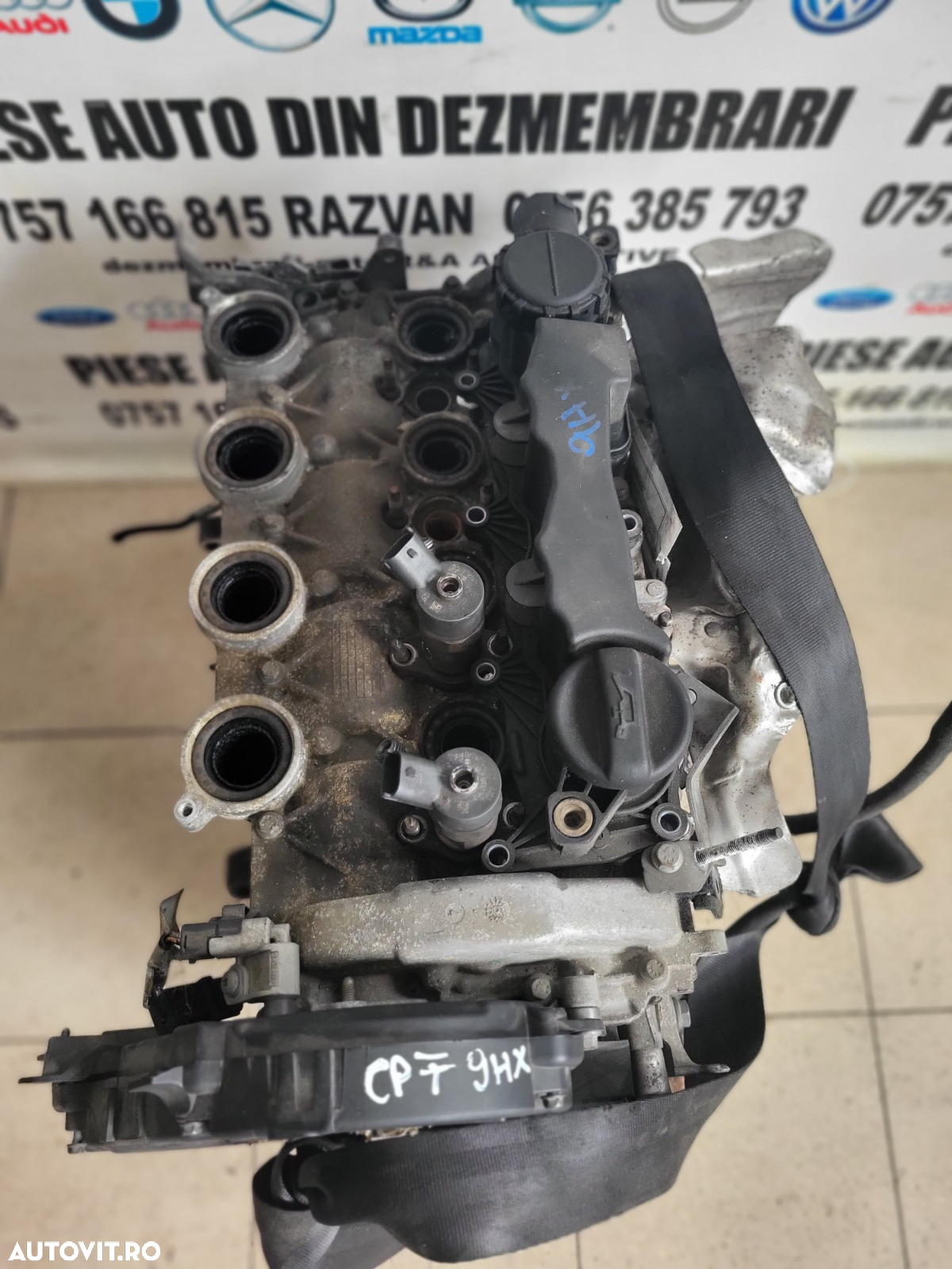Motor 1.6 Tdci Hdi 90 CP Citroen Peugeot Ford Focus C Max 407 307 C4 C5 Etc An 2004-2005-2006-2007- - 6