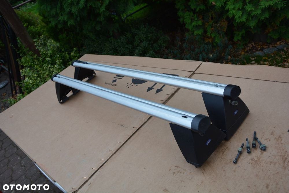 Ford Fiesta MK6 bagażnik dachowy oryginał alu klucz - 3