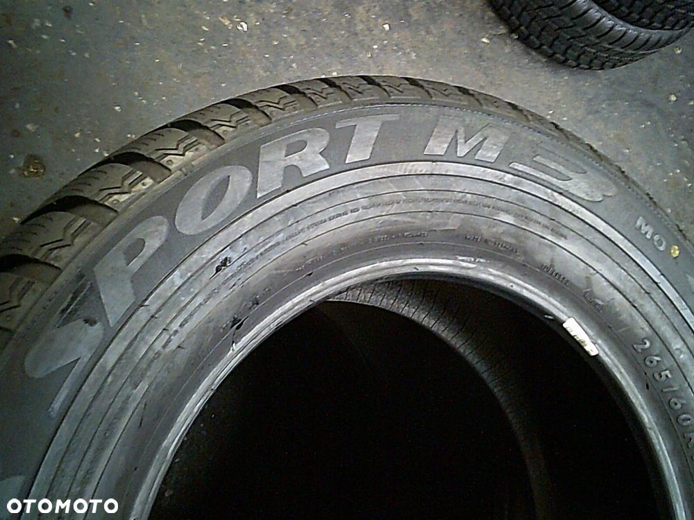 2x DUNLOP Winter Sport M3 265/60R18 NOWE 2022 - 5
