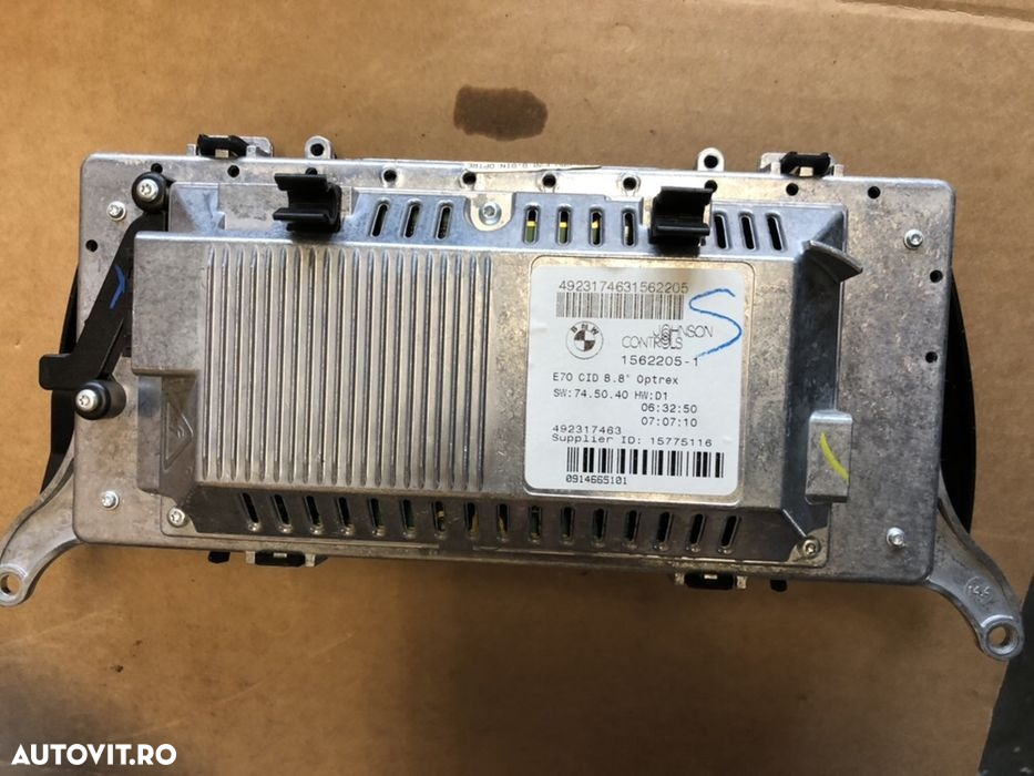 Navigație profesională ccc mare bmw X5 x6 e70 71 display impecabil - 6