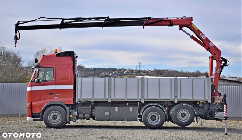 Volvo FH 480 WYWROTKA 6,20m * HMF 1823 + PILOT - 5