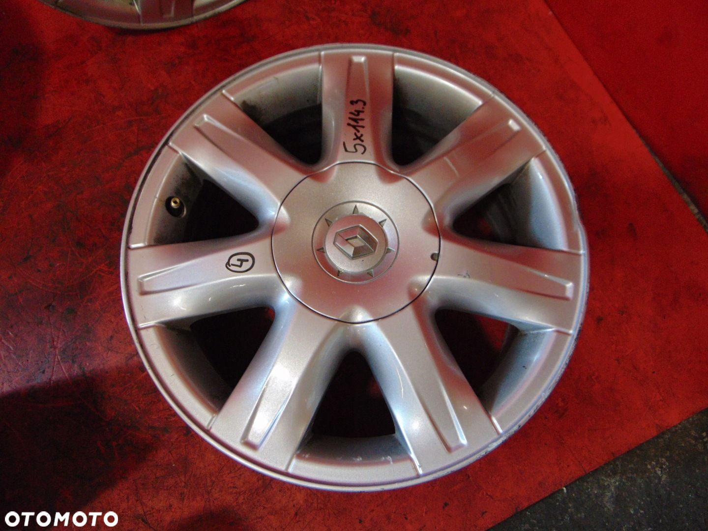 RENAULT LAGUNA III 3 FELGI ALUMINIOWE 16 5x114.3 7J ET47 403000035R - 13