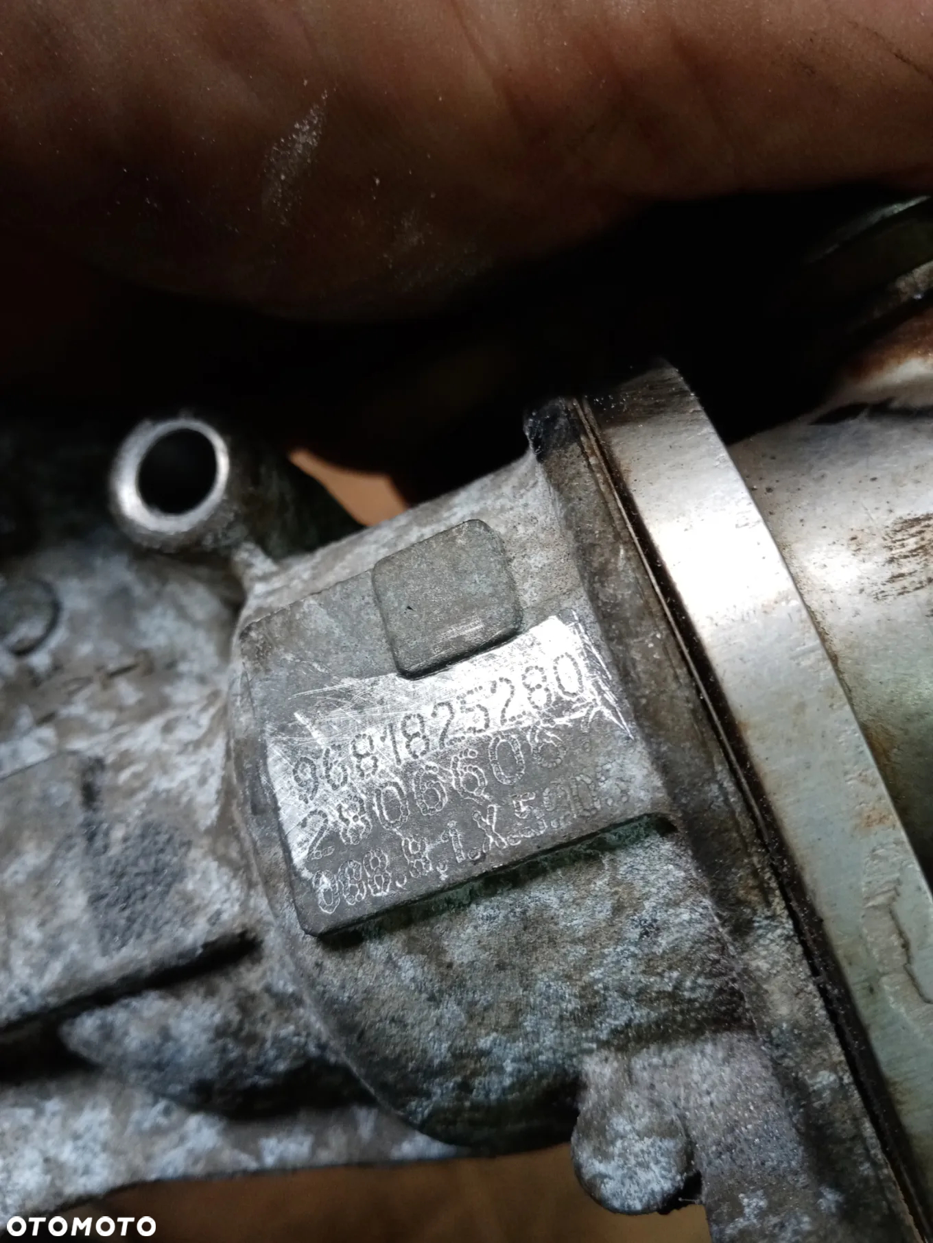 Zawór EGR chłodnica chłodniczka Citroen C5 III 2.0 HDI 9681825280 9645689780 - 4
