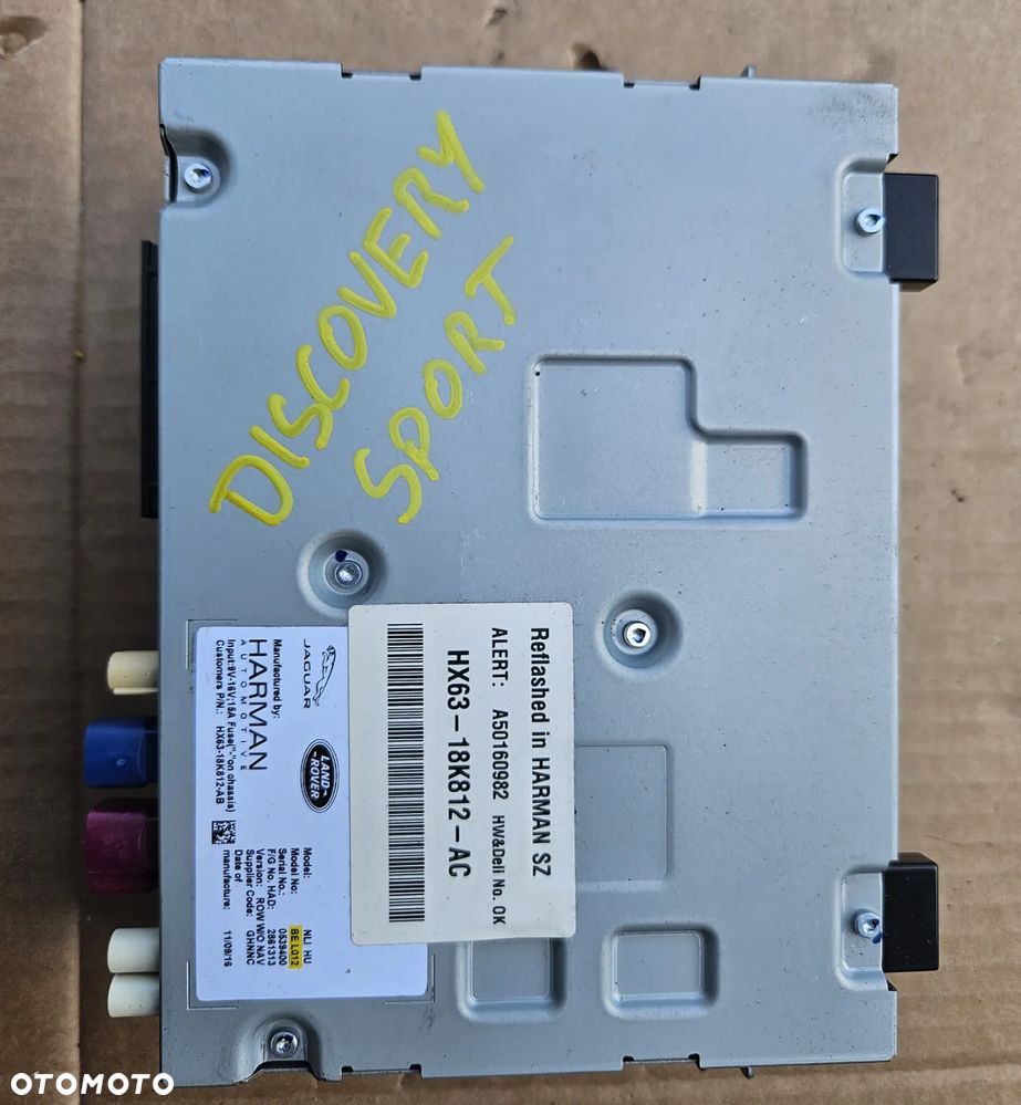 Land Rover Discovery Sport L550 2.0 D sterownik multimedialny moduł radio HX63 18K 812-AC - 1