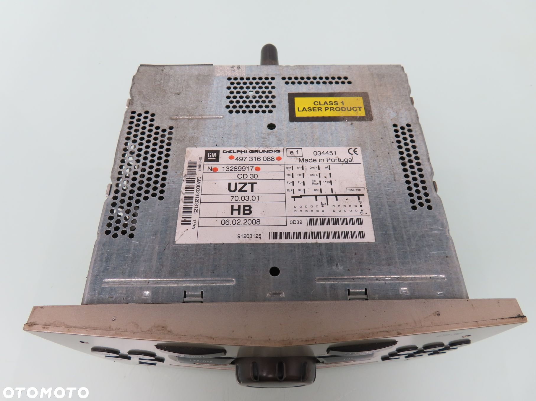 RADIO OPEL CORSA D (S07) 497316088 - 7