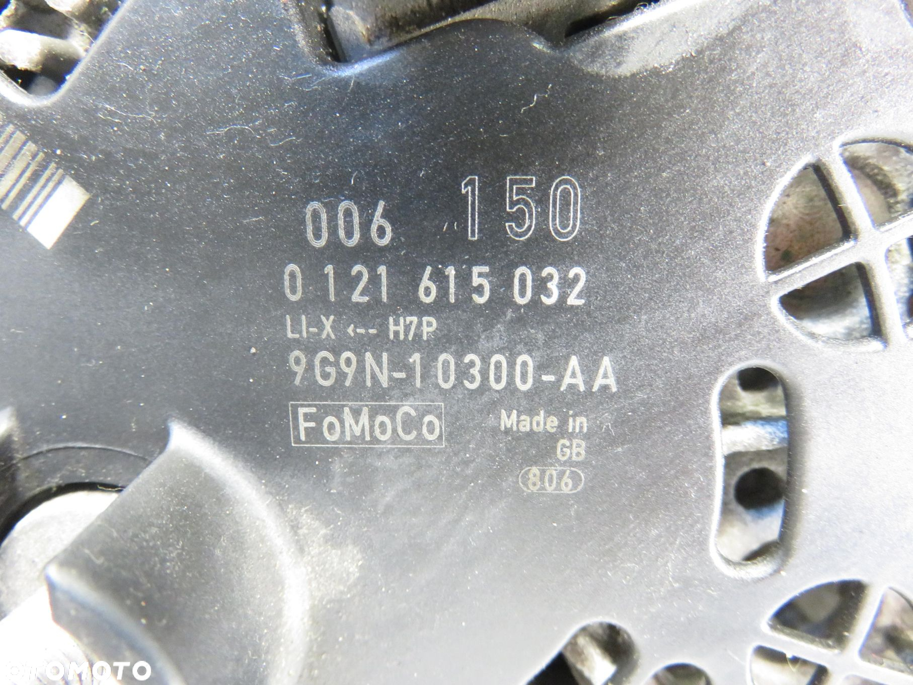 ALTERNATOR FORD S-MAX I 2.0 EcoBoost 9G9N10300AA 0121615032 - 2
