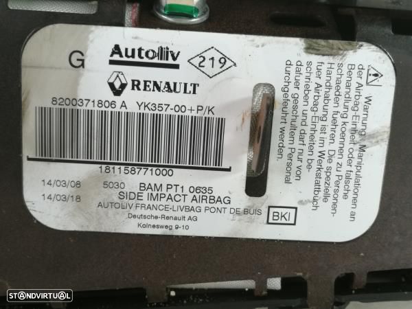Airbag Banco Esq Renault Megane Ii (Bm0/1_, Cm0/1_) - 2