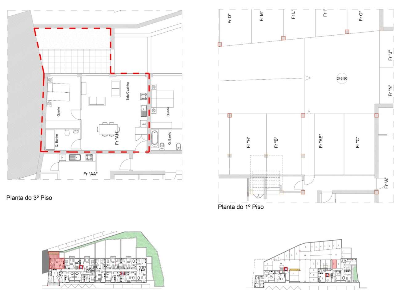 Apartamento T1 Novo e Moderno com Terraço e Excelente Exposição Solar - Grande imagem: 5/5