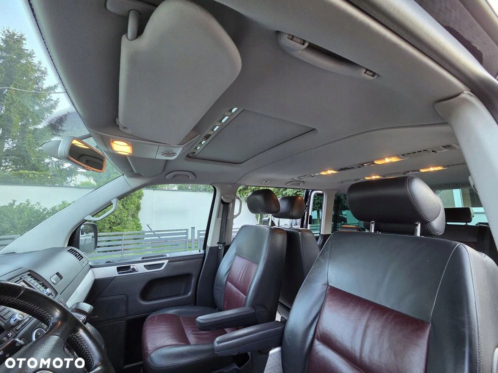 VW T5 T6 MULTIVAN HIGHLINE tapicerka szyny podłoga fotel 2drzwi SKÓRA - 4