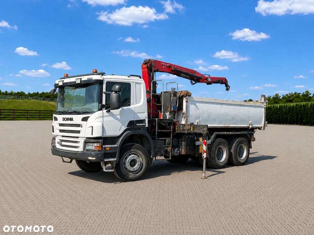 Scania P400 6x4 HMF 1444-Z2 zdalnie sterowany | Wywrotka 3-stronna | 400 KM | Euro 5 - 1