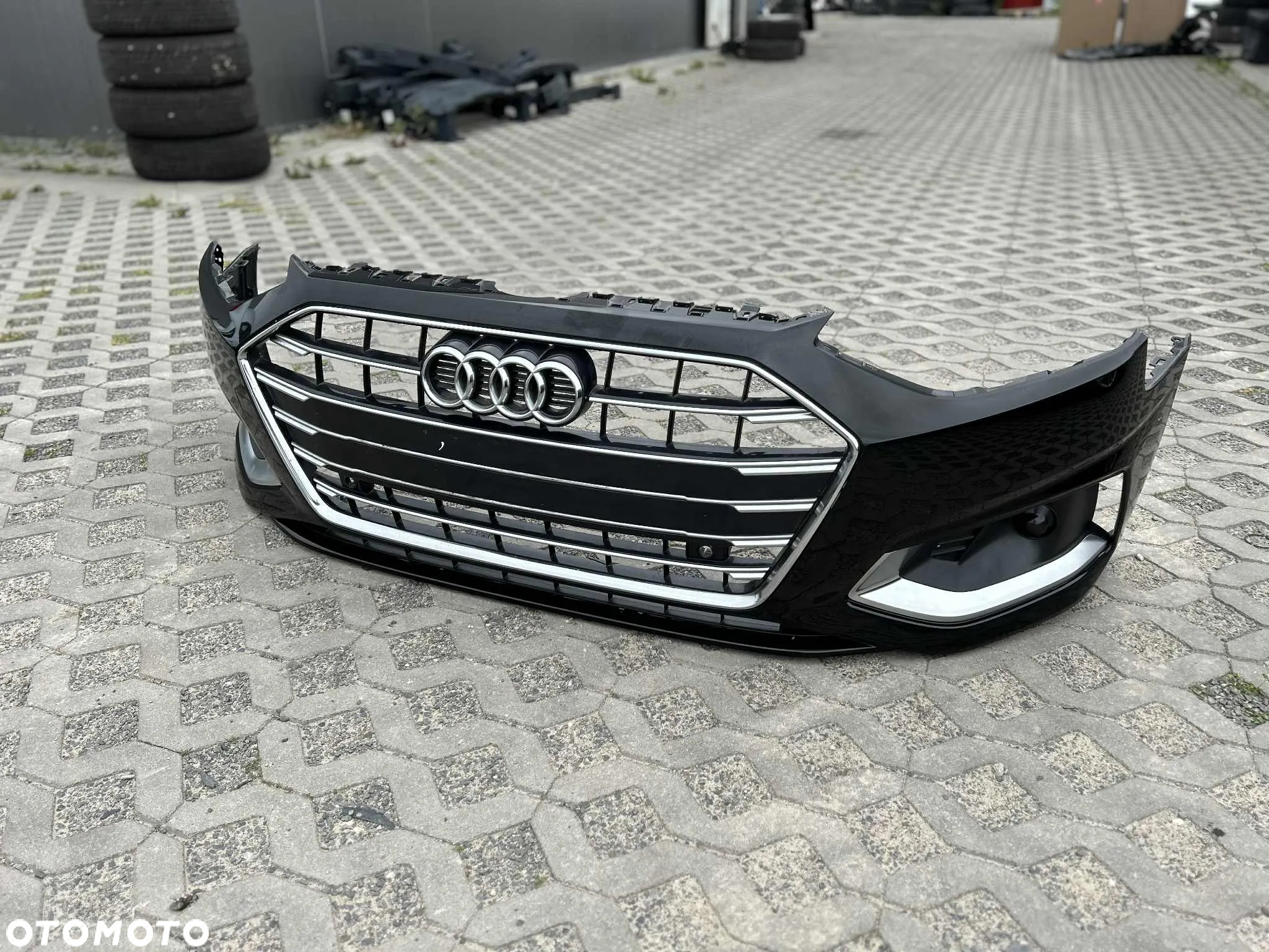 Audi A4 B9 FL Lift Zderzak Przedni Przód Kompletny LY9B 19-2024r bez PDC - 6