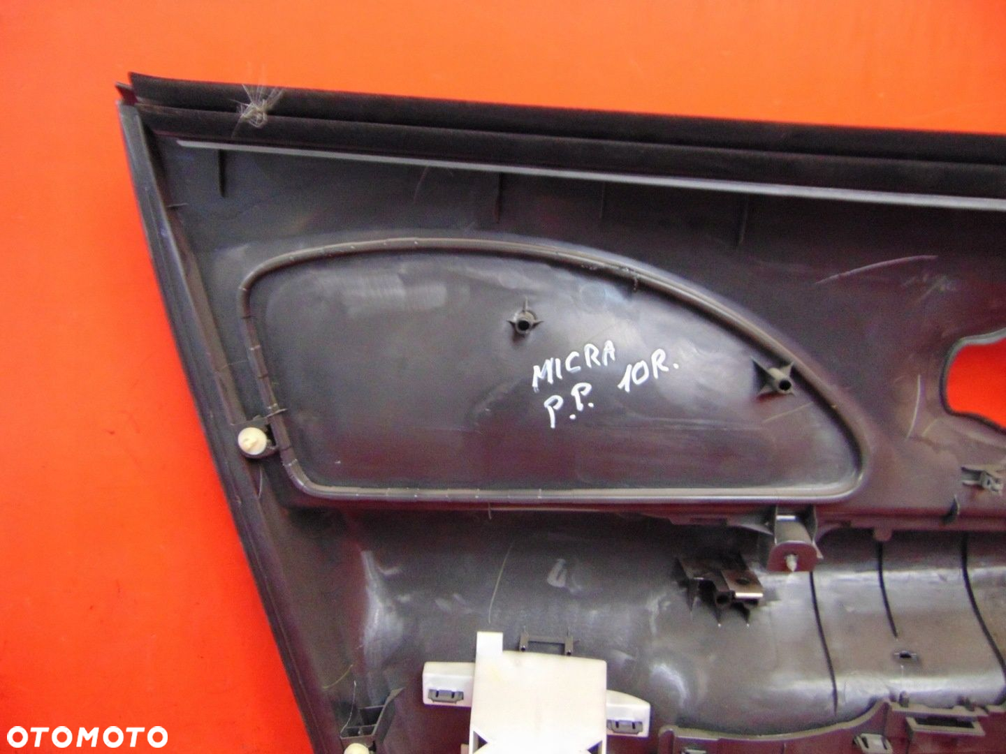 MICRA K13 IV BOCZEK TAPICERKA DRZWI PRAWA PRZÓD - 7
