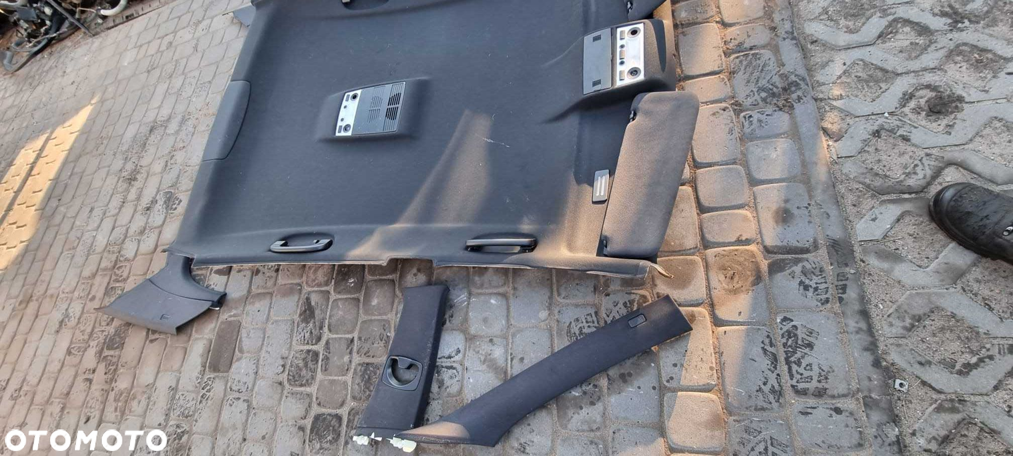 Sufit czarny, podsufitka m pakiet BMW E60 lift - 2