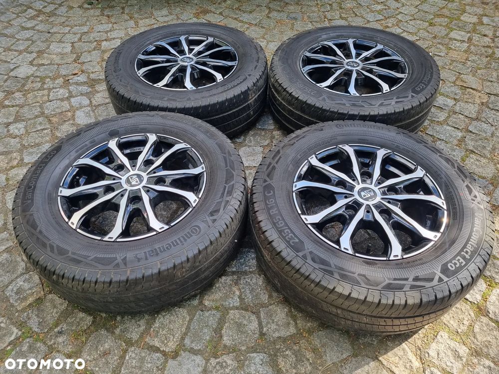 Koła Felgi aluminowe 16 OZ MSW 48 VAN/ opony letnie Continental Van Contact Eco 235/65/16C Ford Kamper Bus - 6