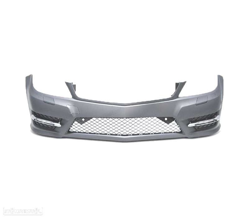 PARÁ-CHOQUES FRONTAL AMG LUZ DIURNA MERCEDES C W204 07-11 LOOK AMG - 2