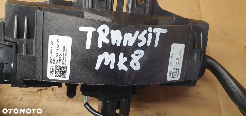 Przełącznik zespolony manetki pająk taśma Ford Transit Custom MK8 JK2T-3F944-AB - 12