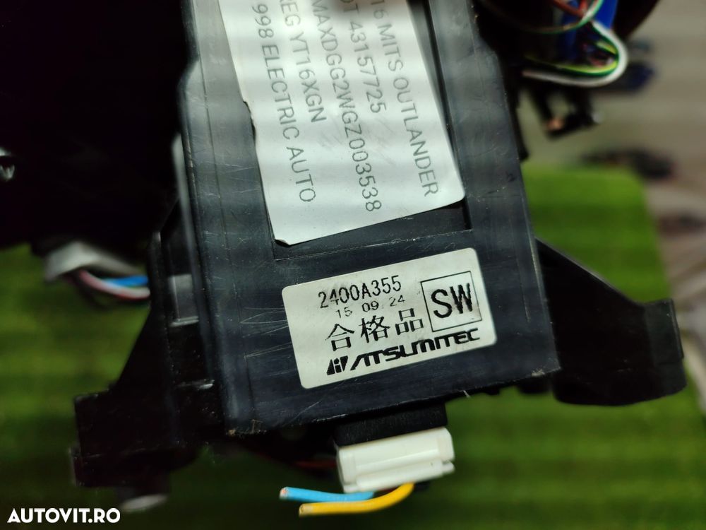 MANETA SCHIMBATOR DE VITEZE MITSUBISHI OUTLANDER 3 2.0 BENZINA + ELECTRIC 2016 / GG2W 2000 PLUG-IN HYBRID / MODEL SUV COD OEM 2400A355 / 2016-2021 - 7