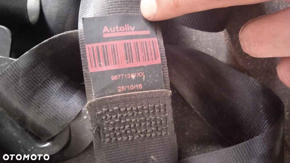 Pas bezpieczeństwa poduszka kierowcy Citroen C4 Picasso II zapinka lewy prawy przód tył do regeneracji - 9