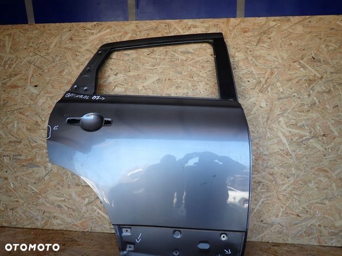 NISSAN QASHQAI I 07- drzwi prawe tylne tył - 2