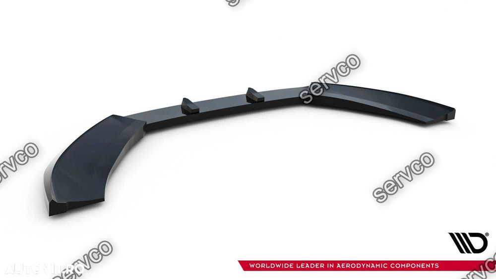 Prelungire lip bara fata Audi A6 Sline S6 C7 11-14 v17 Maxton Design - 6